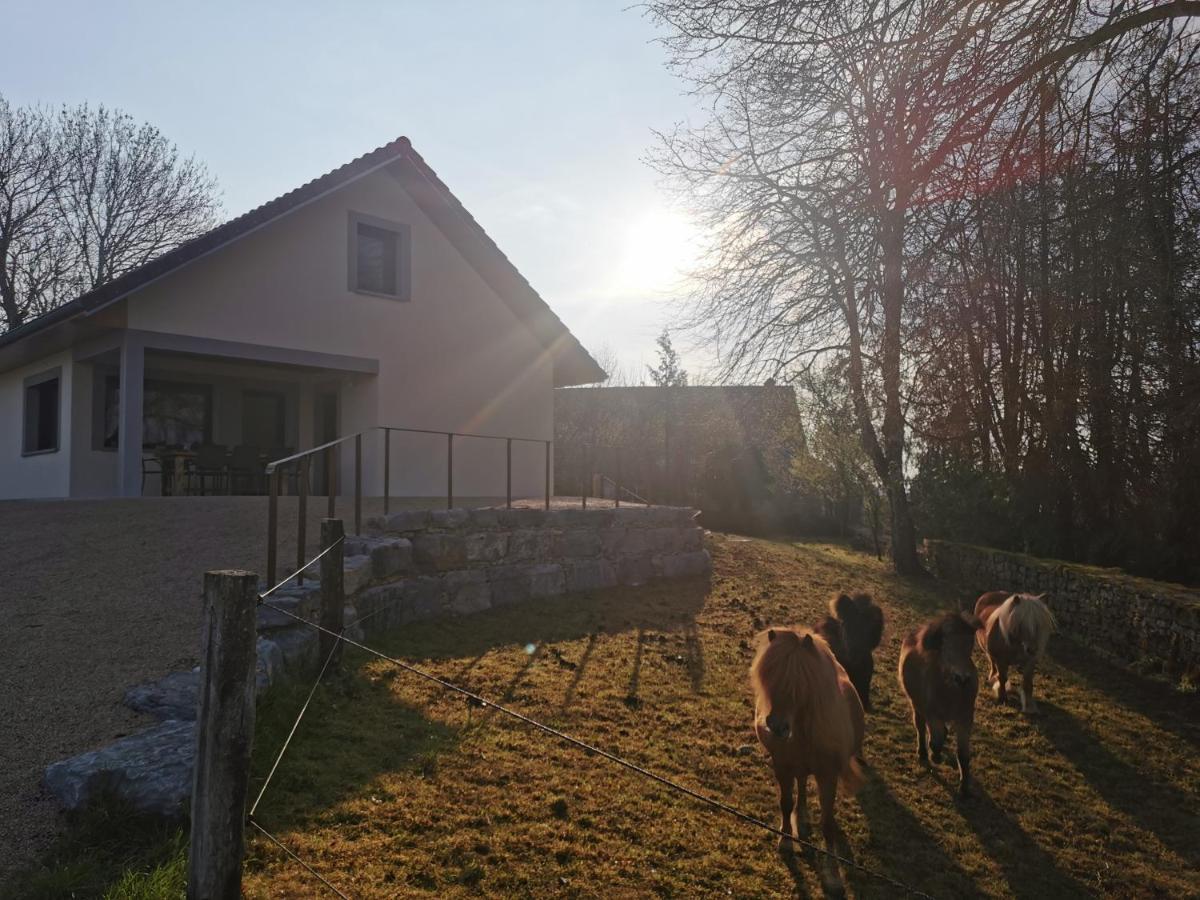 La Maison Du Colombier Le Fied Exteriör bild